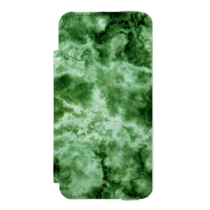 Coque-portefeuille iPhone 5 Incipio Watson™ Texture de marbre verte