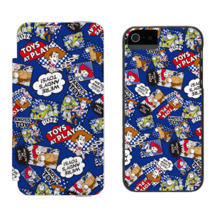 Coque-portefeuille iPhone 5 Incipio Watson™ Toy Story  Jouets au Motif de la bande dessinée P