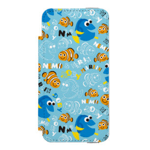 Coque-portefeuille iPhone 5 Incipio Watson™ Trouver Nemo  Motif Dory et Nemo
