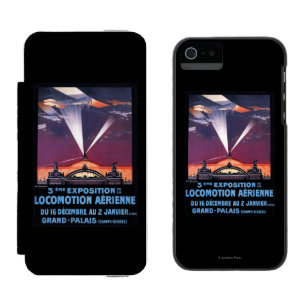 Coque-portefeuille iPhone 5 Incipio Watson™ Vol plat au-dessus d'affiche de projecteur