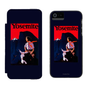 Coque-portefeuille iPhone 5 Incipio Watson™ Yosemite PosterYosemite vintage, CA