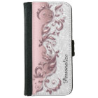 Flore Rose métallique blanc Confetti