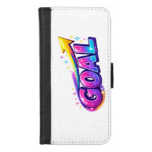 Porte-monnaie vibrant GOAL – Réussite éclatante et