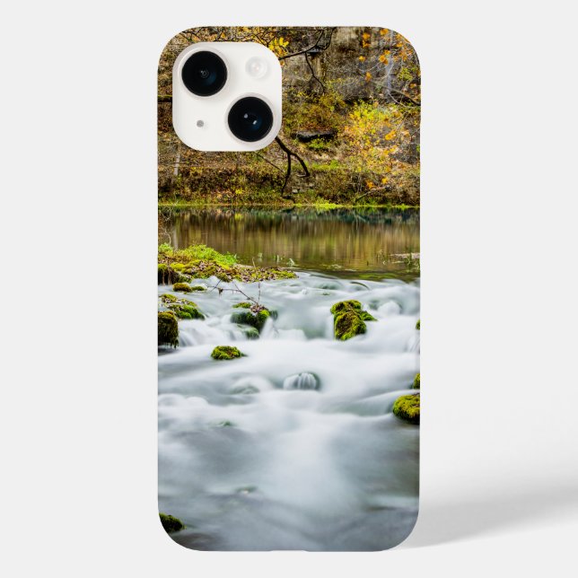 Coque Pour iPhone 14 Alley Springs Rapids Coque-Mate coque iphone (Verso)