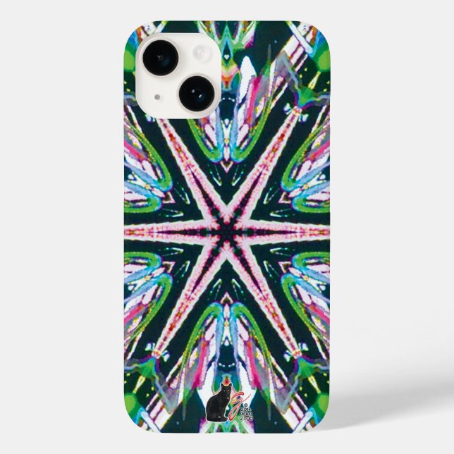 Coque Pour iPhone 14 Astral Kaleidoscope coque iphone (Verso)