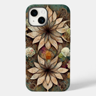 Coque Pour iPhone 14 Boho chic coque iphone de mandala floral