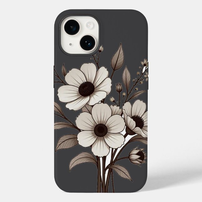 Coque Pour iPhone 14 Bouquet de fleurs iPhone / coque ipad (Floral design illustration iPhone case!)
