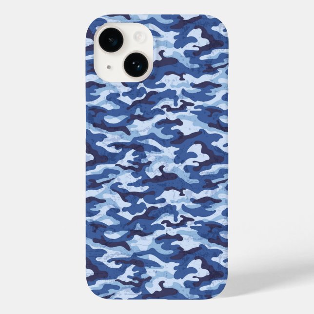 Coque Pour iPhone 14 Camo Imprimer iPhone 14 Coque (Verso)