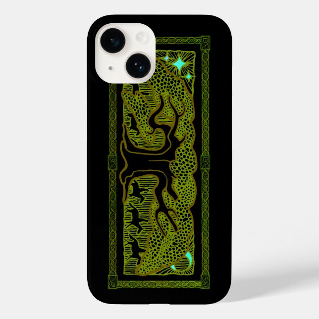 Coque Pour iPhone 14 Coque Celtic Magic iPhone 6 (Verso)