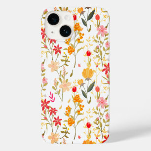 Coque Pour iPhone 14 coque iphone à fleur sauvage floral mignon