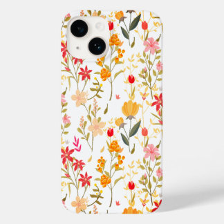 Coque Pour iPhone 14 coque iphone à fleur sauvage floral mignon