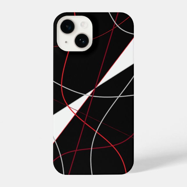 Coque Pour iPhone 14 coque iphone Abstrait (Verso)