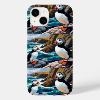 Coque Pour iPhone 14 coque iphone avec pouffins islandais