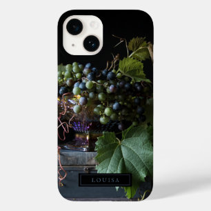 Coque Pour iPhone 14 Coque iphone botanique de la vie morte des raisins