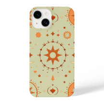 Coque iphone céleste Boho | Astrologie Sun & Moon