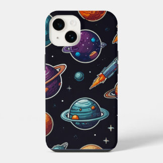 Coque Pour iPhone 14 Coque iphone cosmique : Couverture téléphonique à
