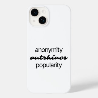 Coque Pour iPhone 14 Coque iphone d'anonymat