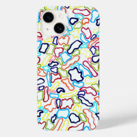 Coque iphone de bandes de cheveux