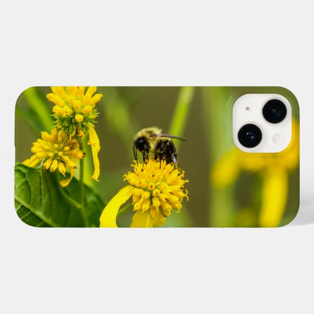 Coque Pour iPhone 14 Coque iphone de Bumblebee (Verso (horizontal))
