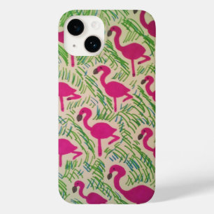 Coque Pour iPhone 14 Coque iphone de Flamant rose tropical