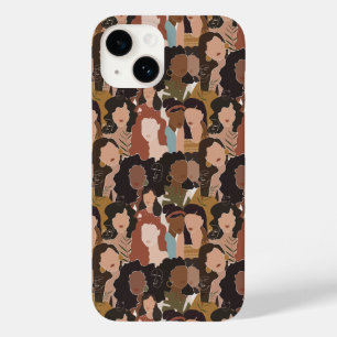 Coque Pour iPhone 14 Coque iphone de la grille de la diversité des femm