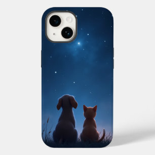 Coque Pour iPhone 14 Coque iphone de marionnettes et chaton