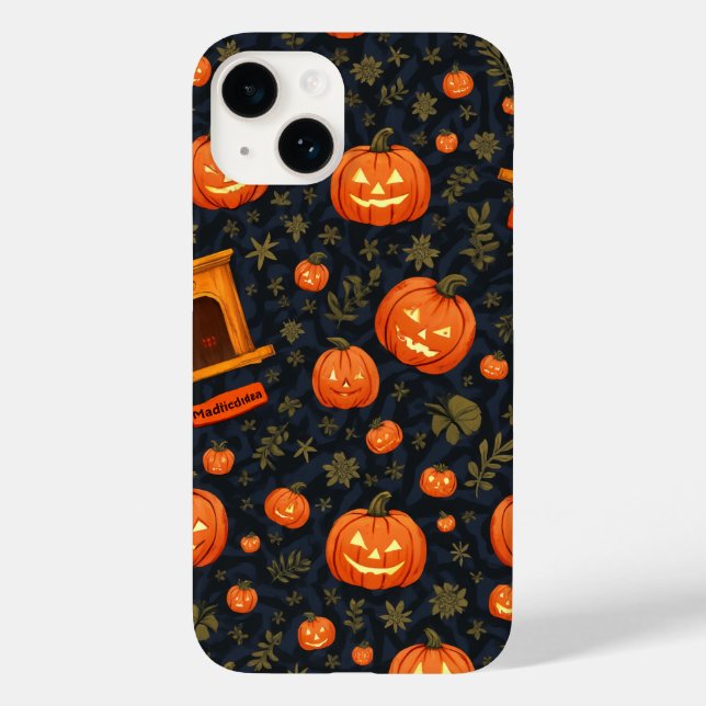Coque Pour iPhone 14 coque iphone d'halloween (Verso)