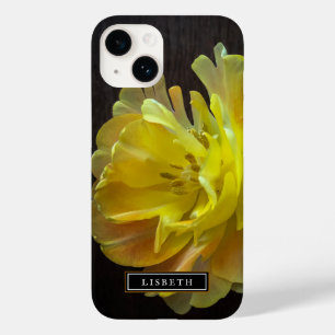 Coque Pour iPhone 14 Coque iphone floral à fleurs jaunes