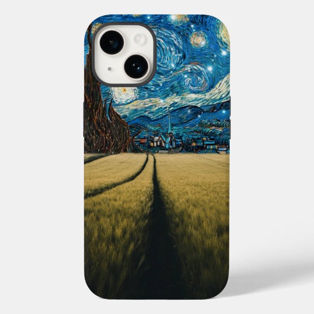 Coque Pour iPhone 14 Coque iphone - Van Gogh (Verso)