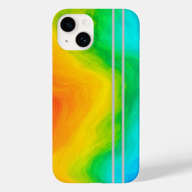 Coque Pour iPhone 14 Cute couverture iPhone, coque iphone esthétique (Verso)