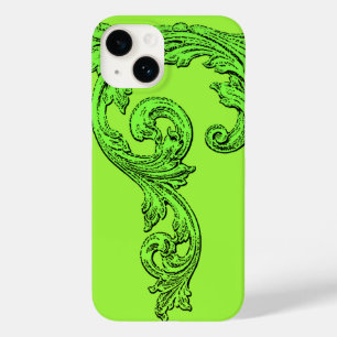 Coque Pour iPhone 14 Design élégant Goth en vert iPhone 6 Coque
