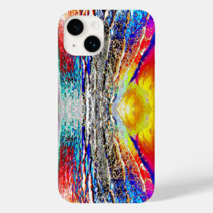 Coque Pour iPhone 14 Graphic Waves Beach coque iphone design