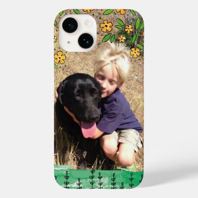 Coque Pour iPhone 14 Joli photo personnalisée iPhone 14 coque (Verso)