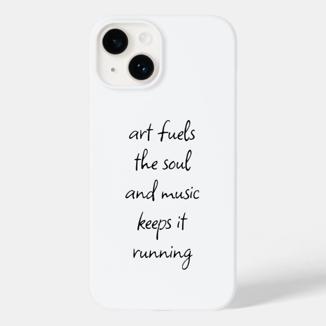 Coque Pour iPhone 14 L'Art Fusionne Le coque iphone Soul (Verso)