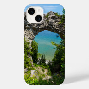 Coque Pour iPhone 14 Mackinacs Arch Rock Coque-Mate coque iphone
