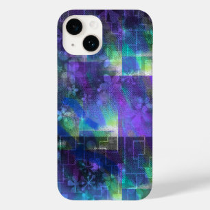 Coque Pour iPhone 14 Midnight Bloom iPhone 14 Coque - Floral abstrait
