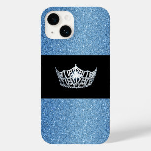 Coque Pour iPhone 14 Miss America Silver Crown iPhone 14 Coque