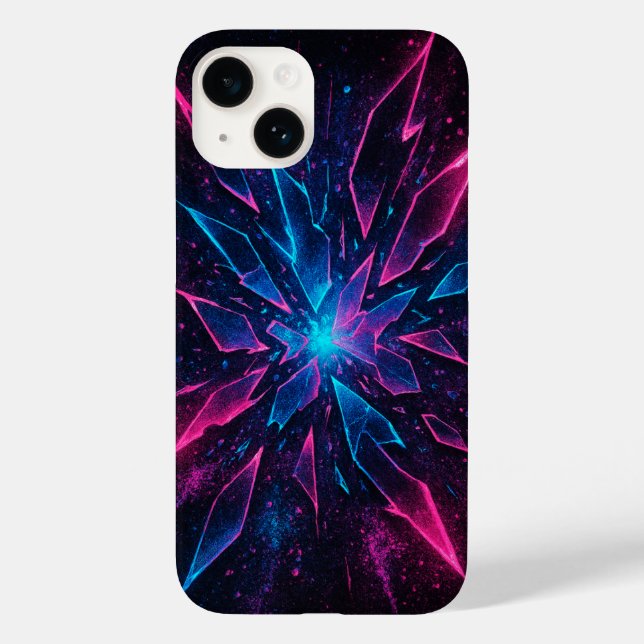 Coque Pour iPhone 14 Neon Graffiti coque iphone - Vêtements de rue urba (Verso)