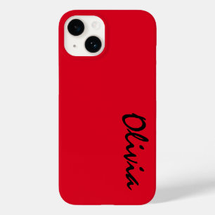 Coque Pour iPhone 14 Nom personnalisé iPhone 14 Coque