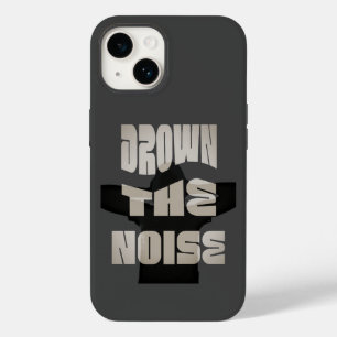 Coque Pour iPhone 14 Noyé Le Bruit - coque iphone gris