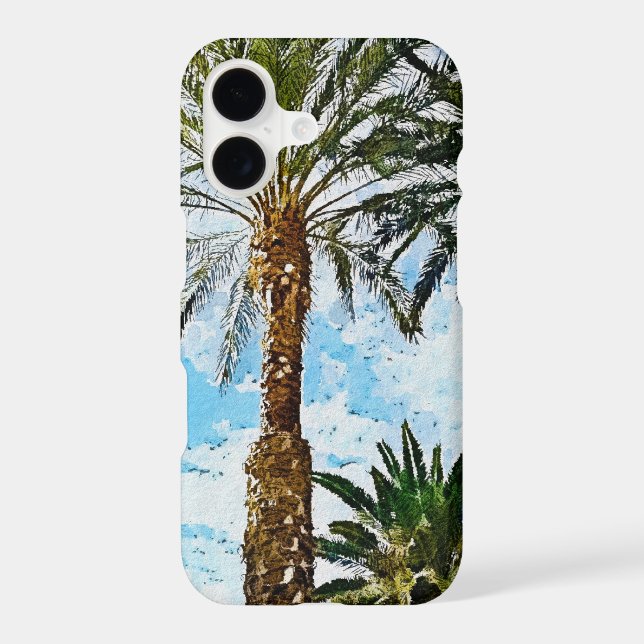 Coque Pour iPhone 14 "Palm" coque iphone (Verso)