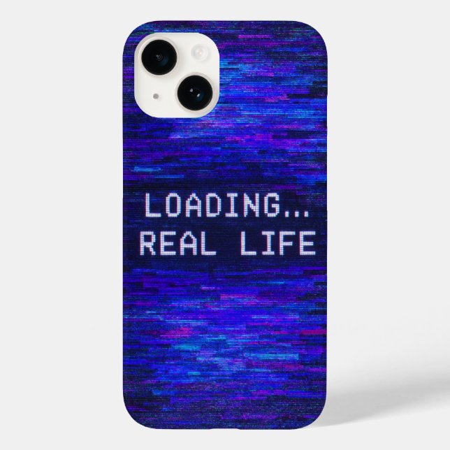 Coque Pour iPhone 14 Pixel Glitch coque iphone esthétique (Verso)