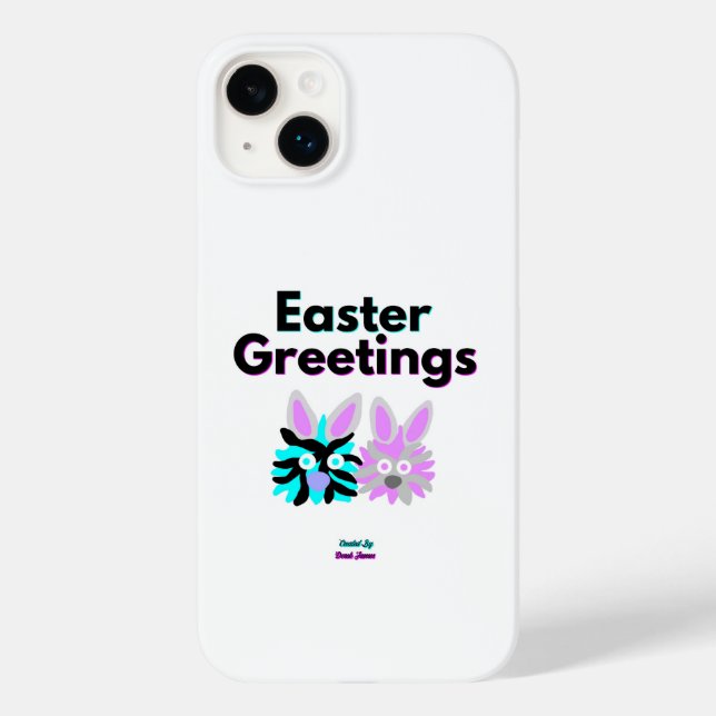 Coque Pour iPhone 14 Plus Bunny Fuzzies Apple iPhone 14 Plus Coque (Verso)