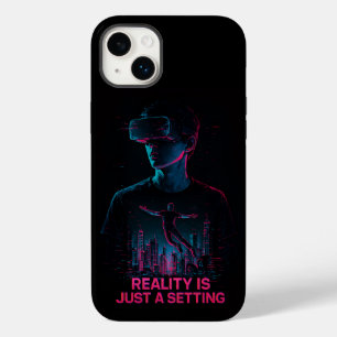 Coque Pour iPhone 14 Plus Cyberpunk VR Gamer coque iphone esthétique