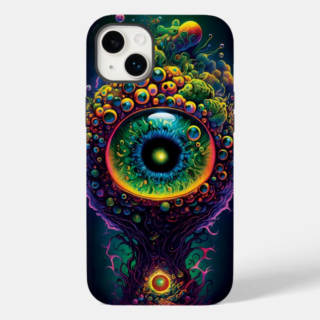 Coque Pour iPhone 14 Plus Fairy Magic Trippy Psychedelic iPhone / coque ipad (Verso)
