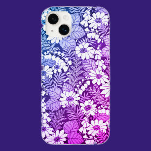 Coque Pour iPhone 14 Plus iPhone motif vintage fleur sauvage / coque ipad