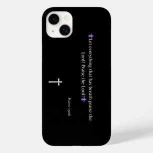 Coque Pour iPhone 14 Plus Psaumes 150:6 Bible Verse iPhone / coque ipad