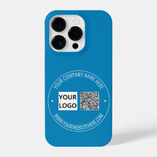 Coque Pour iPhone 14 Plus QR Code, Logo et coque iphone de texte - Vos coule