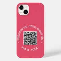 Votre coque iphone de texte personnalisé de code Q
