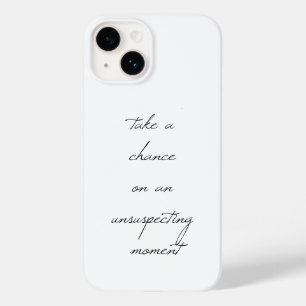 Coque Pour iPhone 14 Prendre une chance coque iphone